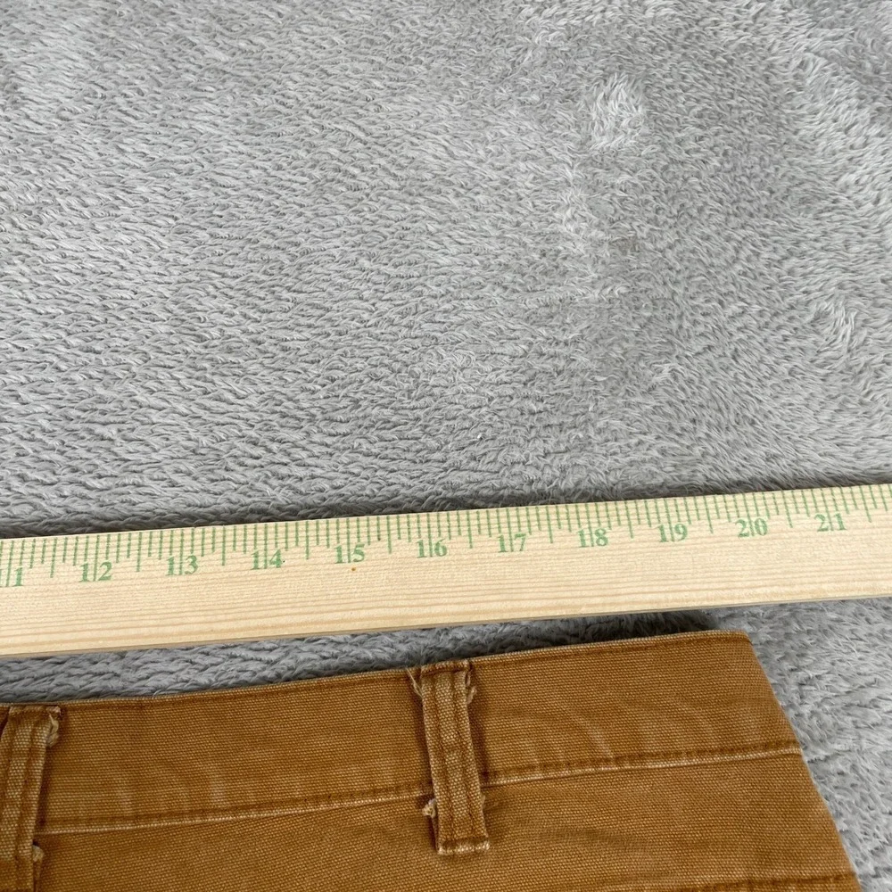 Dickies Carpenter Shorts Mens 40 Brown Duck Canvas Utility Workwear Skater